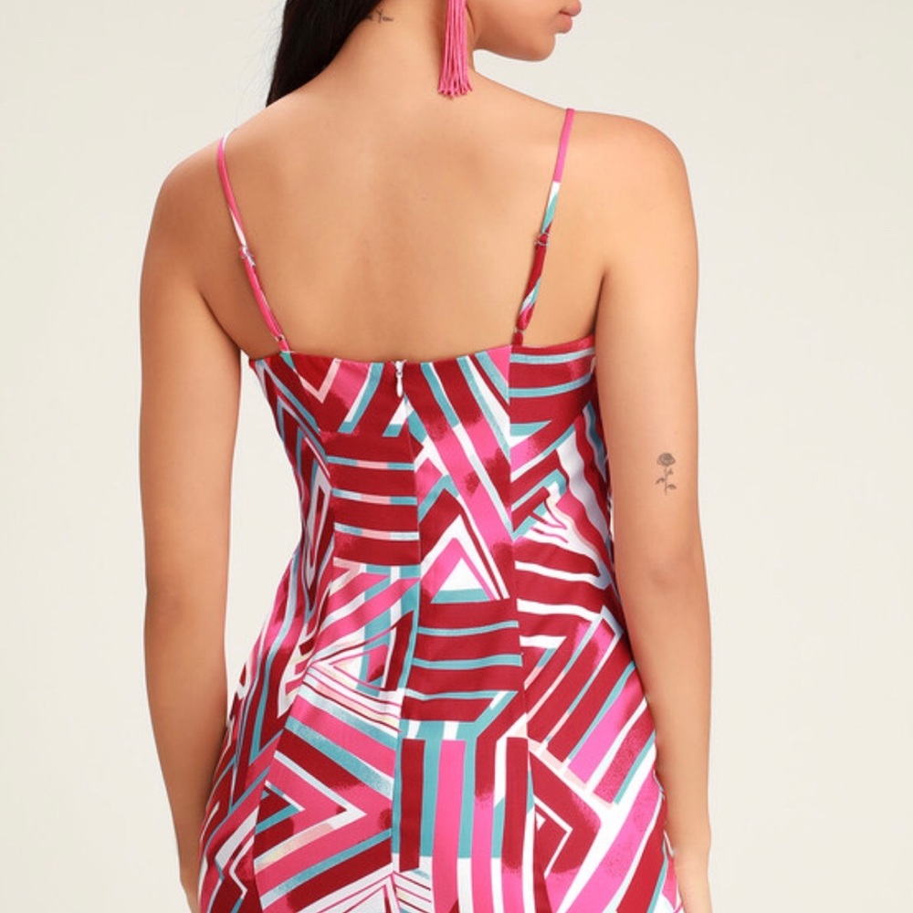 Lulus Medium, Multi-Colored Mini Dress - image 1